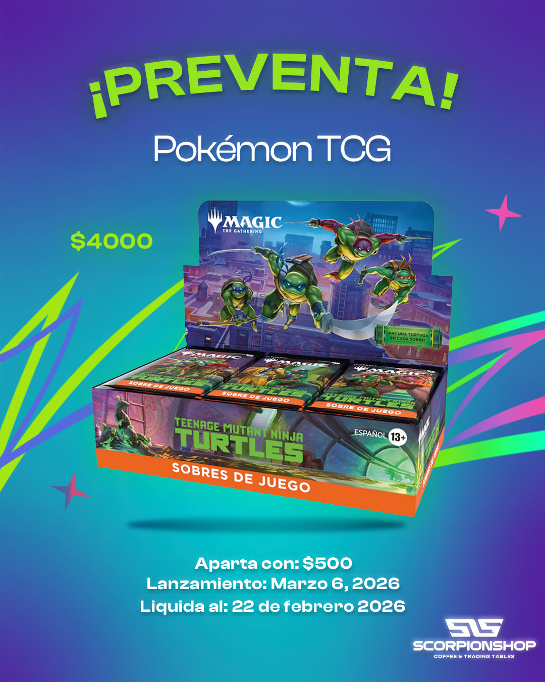 Magic Teenage Mutant Ninja Turtles PLAY BOOSTER