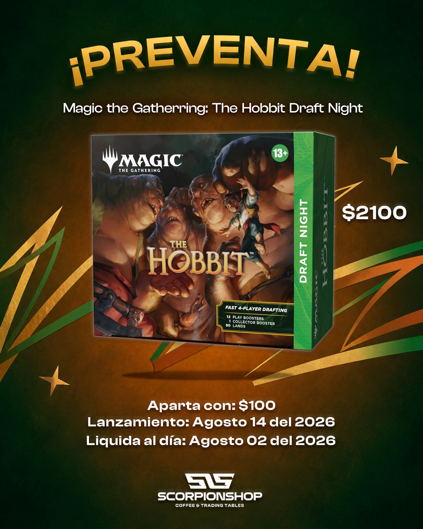 Magic The Gathering - The Hobbit Bundle - PREVENTA