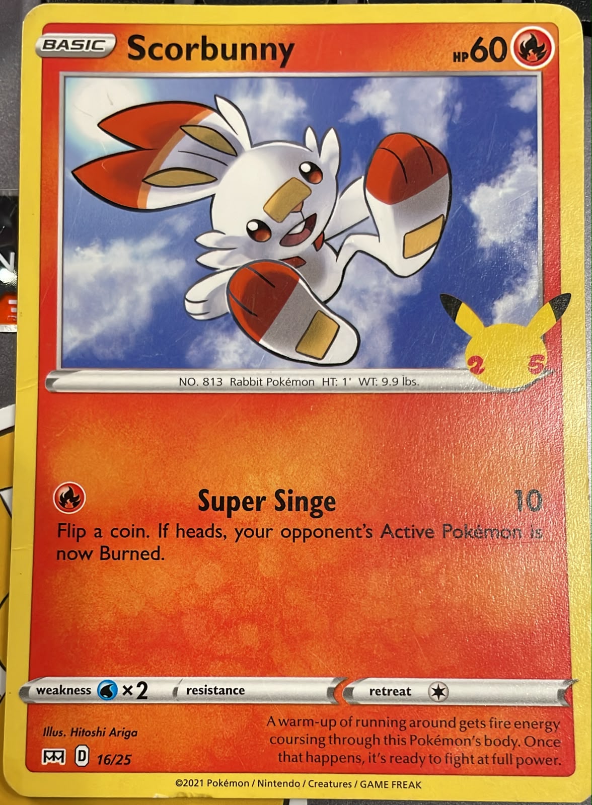 Scorbunny 16/25