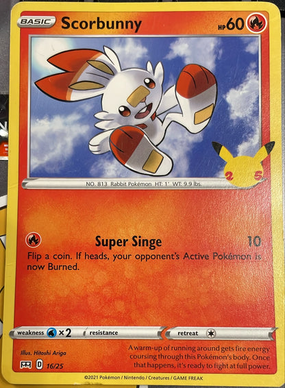 Scorbunny 16/25