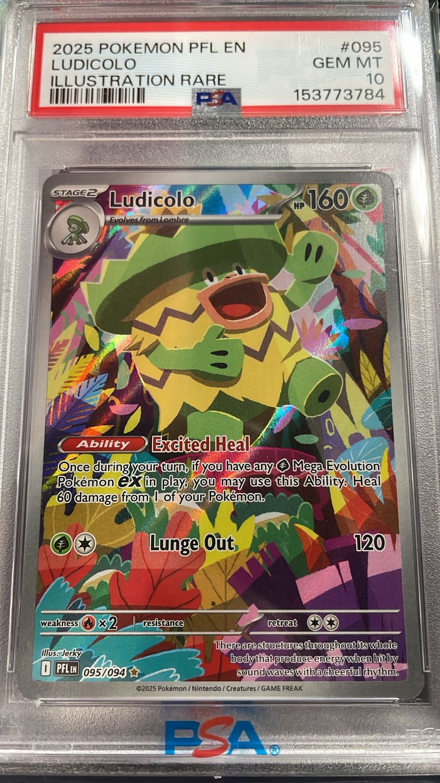 Ludicolo 095/094 PSA 10