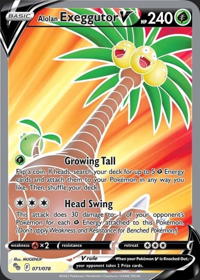 Alolan Exeggutor V 071/078