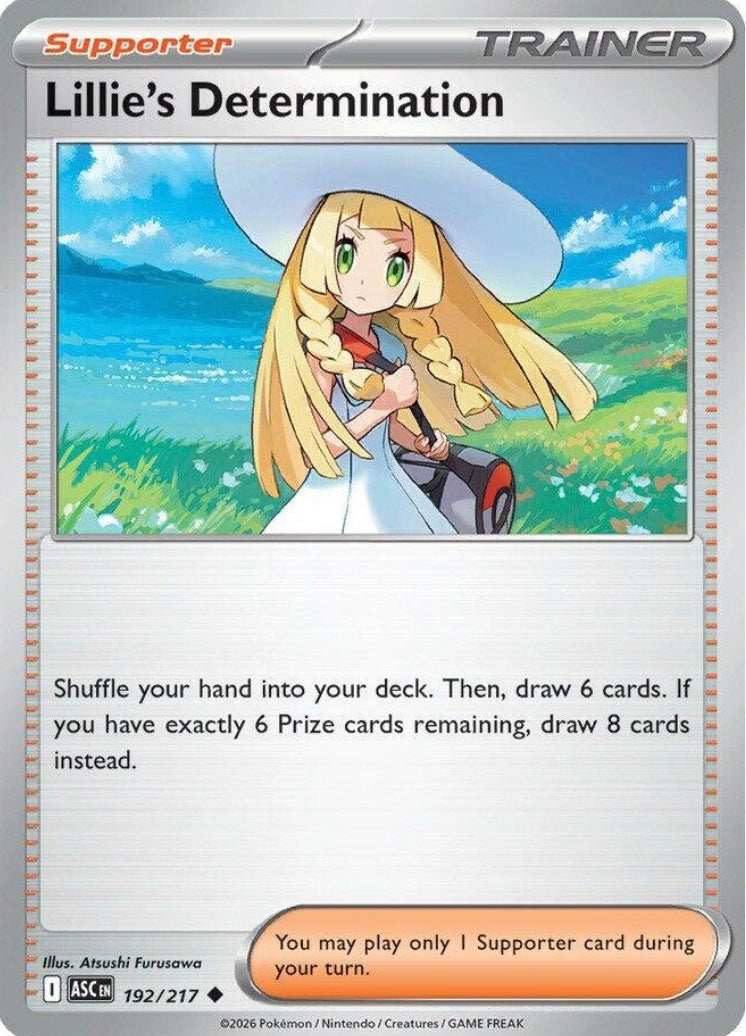 Lillie’s Determination 192/216