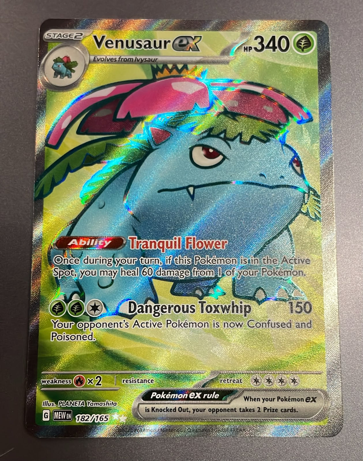 Venusaur ex 182/165