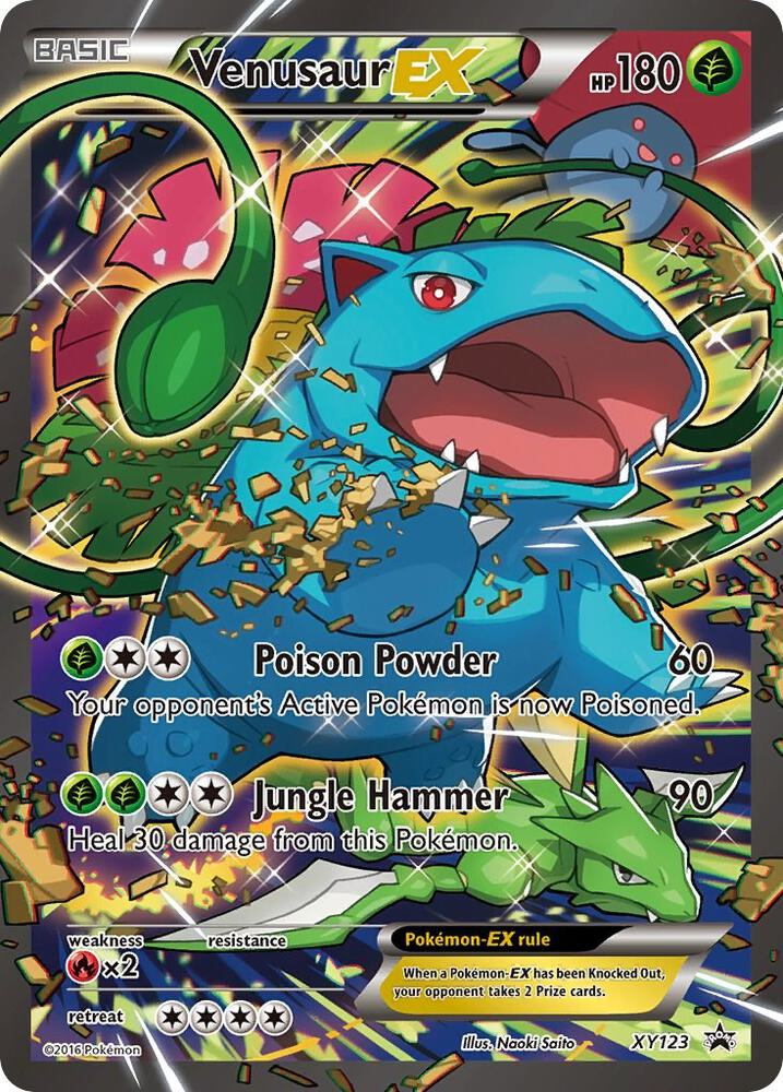 Venusaur EX XY123 PROMO