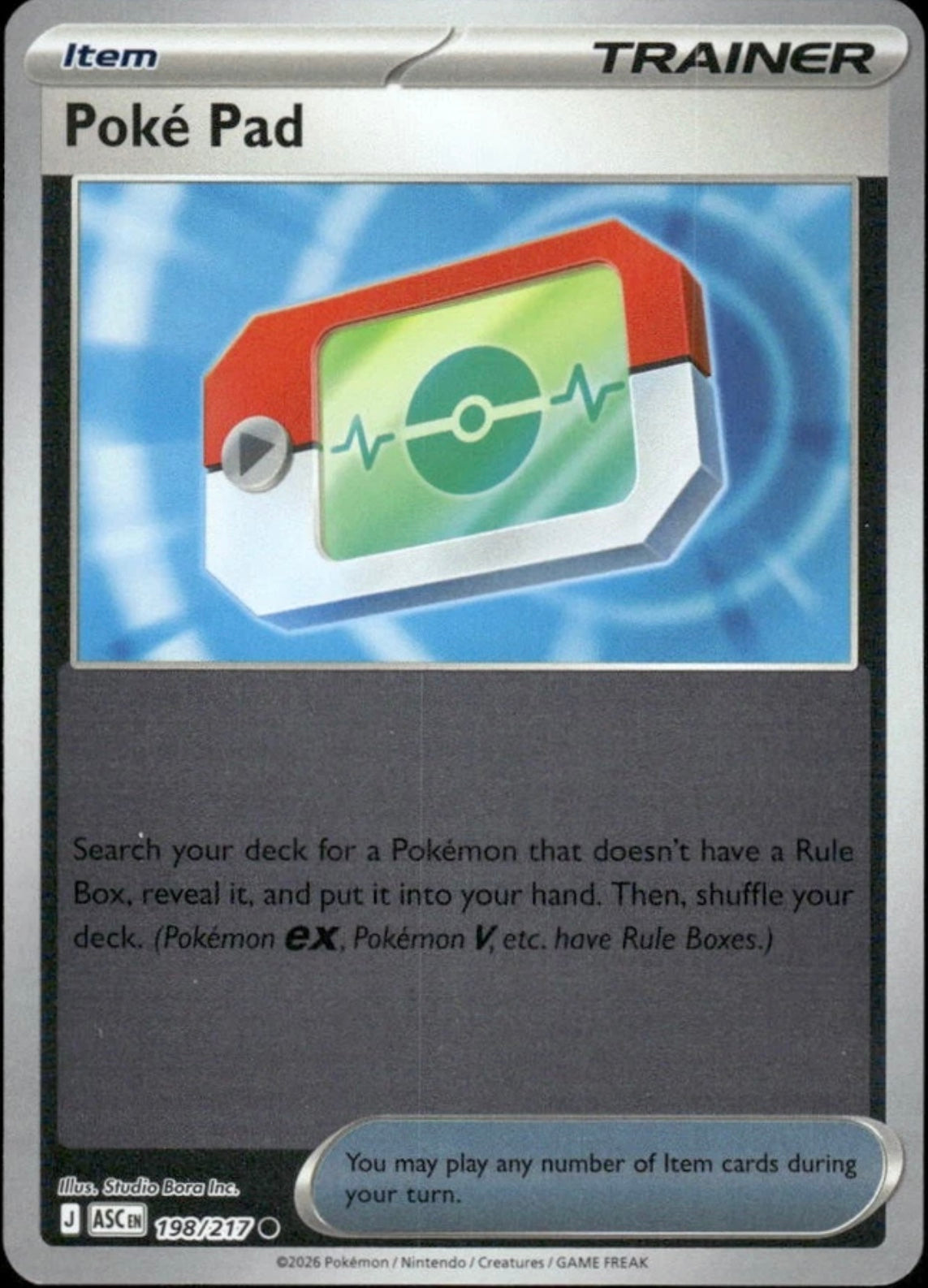 Poké Pad 198/217