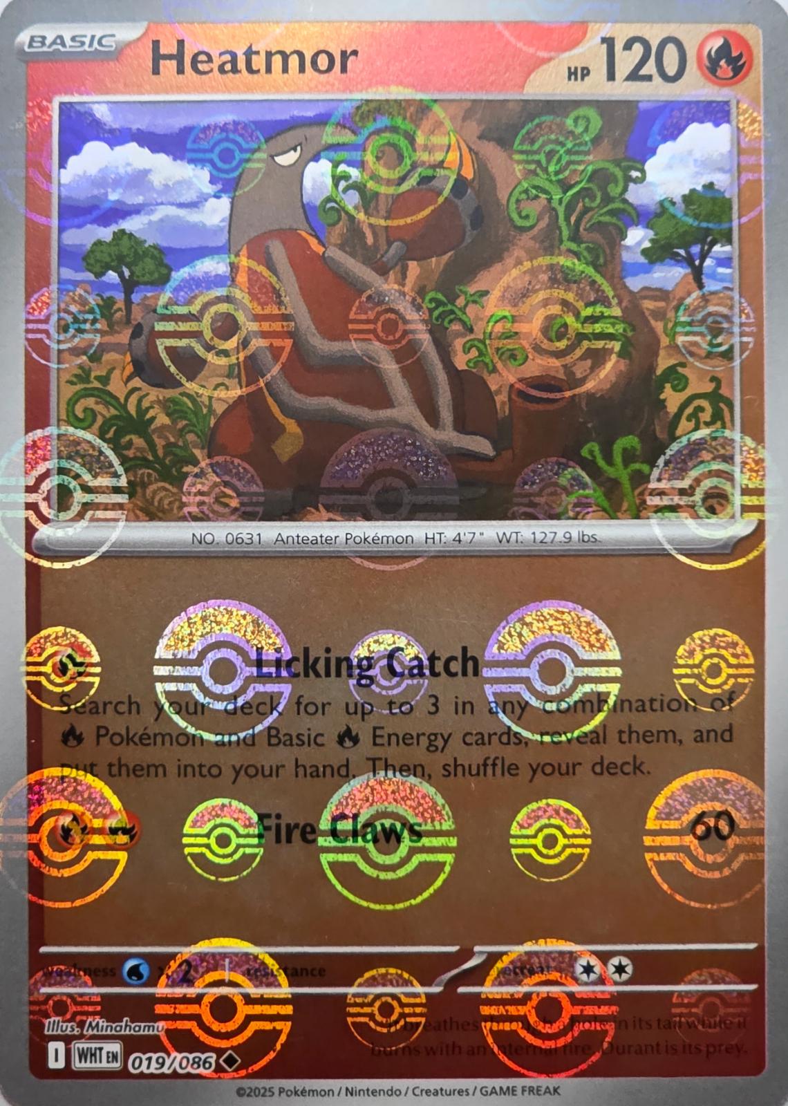 Heatmor 019/086 Poke Ball