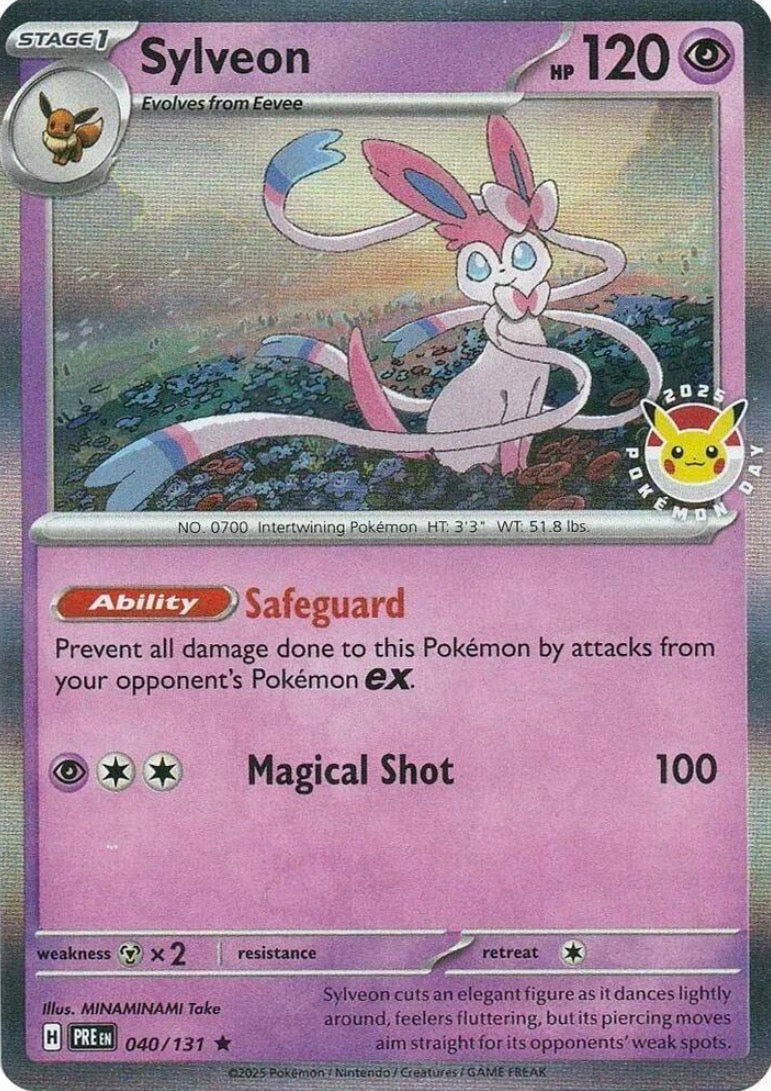 Sylveon 040/131 Pokemon Day 2025