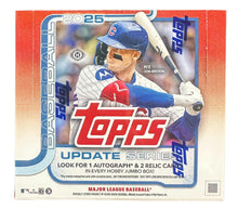 2025 Topps Update Series Baseball Jumbo Box