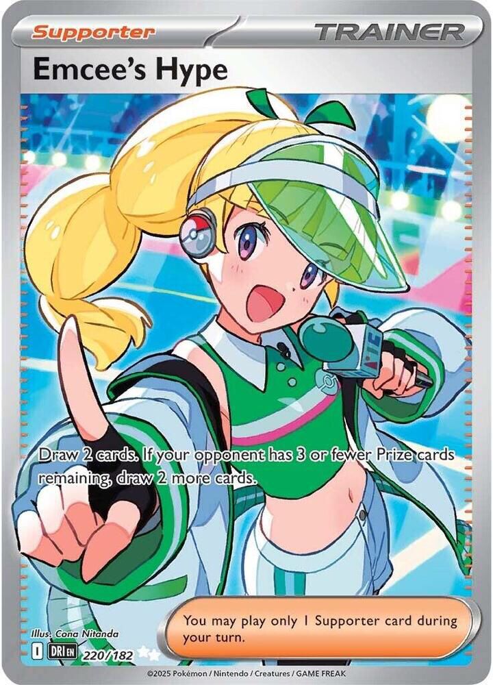 Emcee’s Hype 220/182