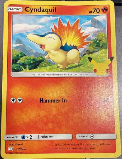 Cyndaquil 10/25