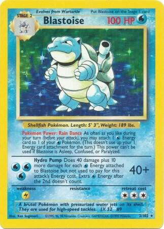 Blastoise 2/102