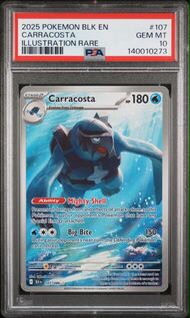 Carracosta 107 PSA 10