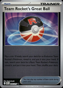 Team Rocket’s Great Ball 205/217