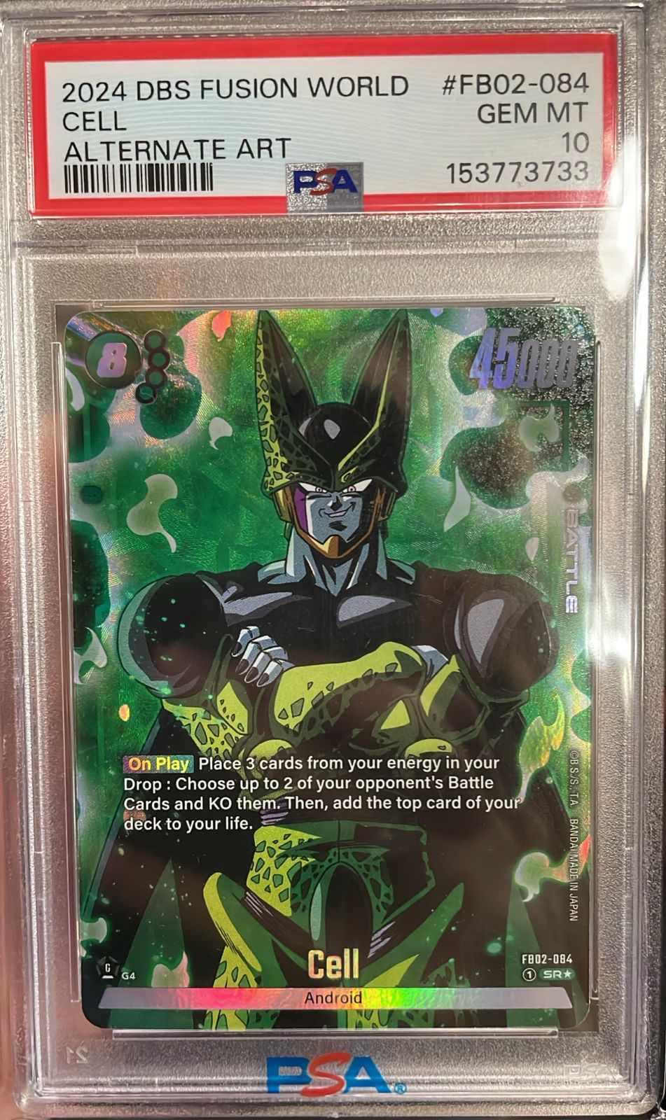 Cell FB02-084 PSA 10
