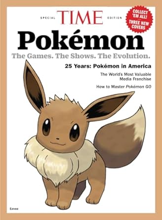 Pokemon 25 Years In America - Special Time Edition Magazine