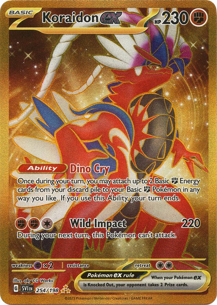 Koraidon EX 254/198