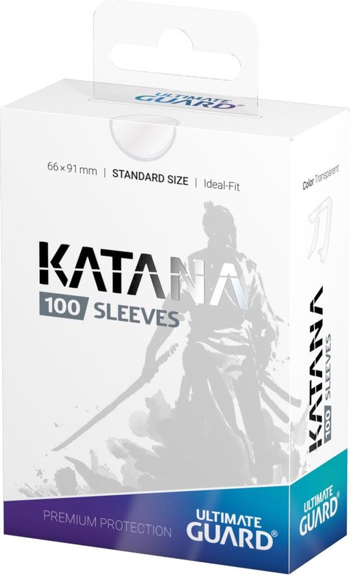Katana Sleeves Standard Size Transparent