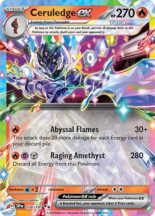Ceruledge EX 036/191