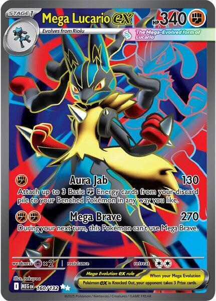 Mega Lucario ex  160/132