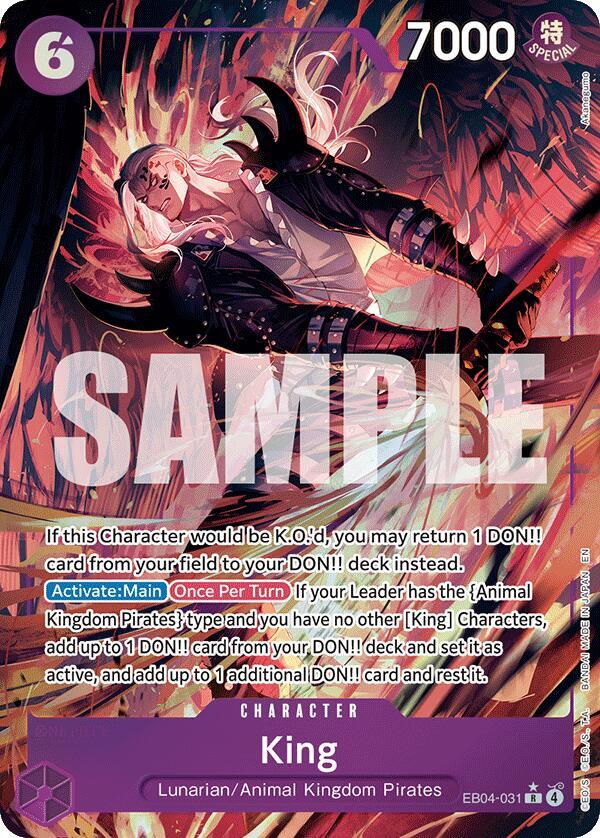 King (Alternate Art) EB04-031