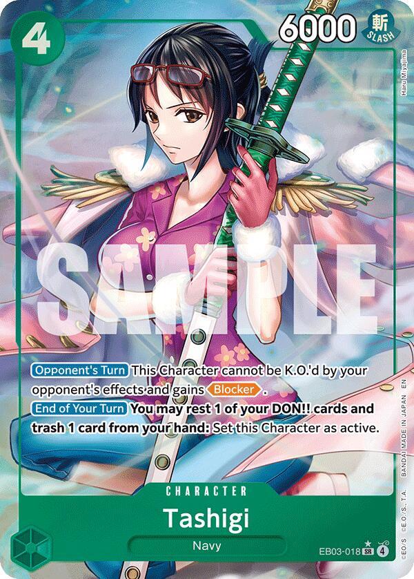 Tashigi (Alternate Art) EB03-018