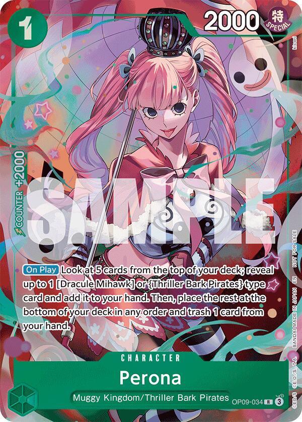 Perona - OP09-034 (Dash Pack)