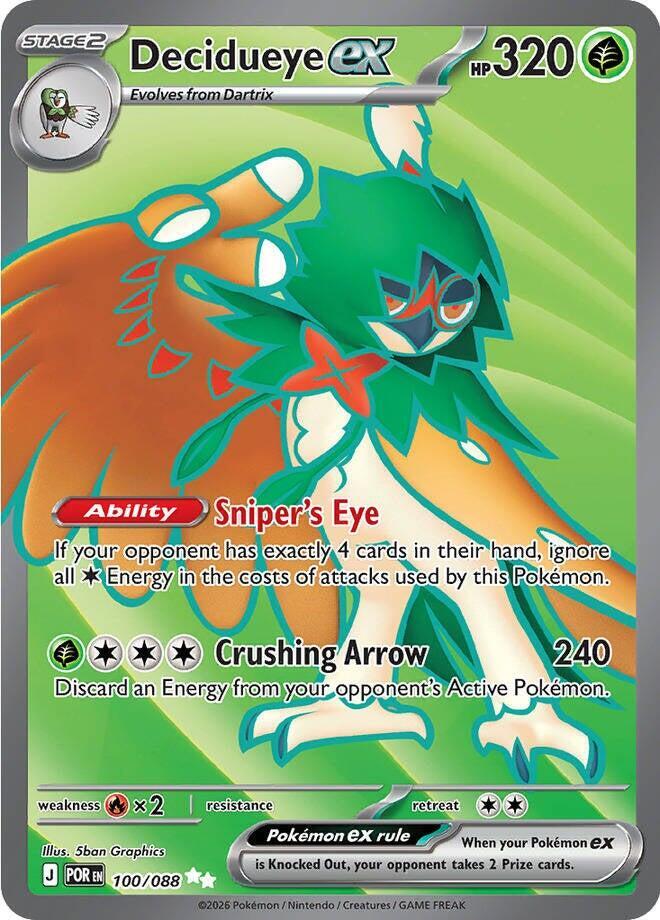Decidueye EX 100/088