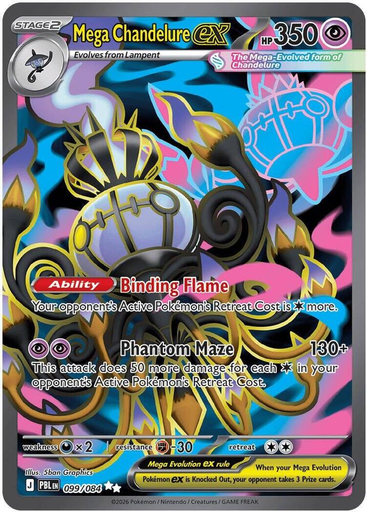 Mega Chandelure EX 099/084