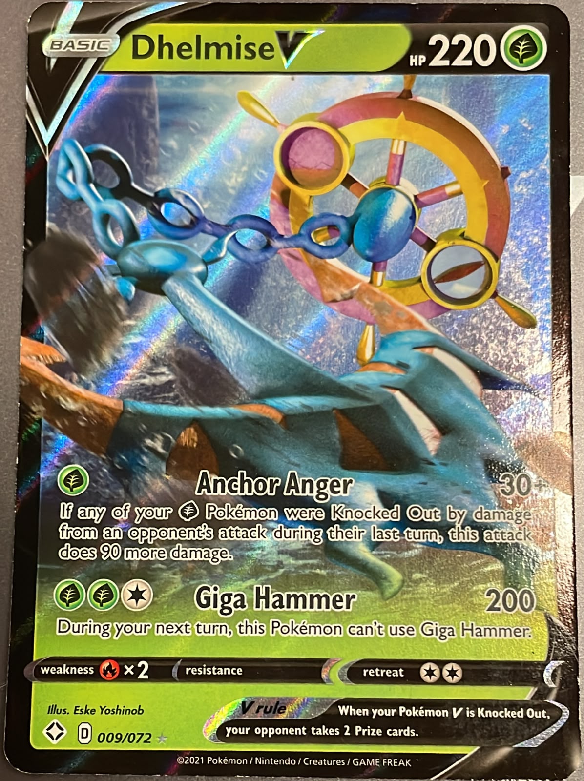 Dhelmise V 009/072