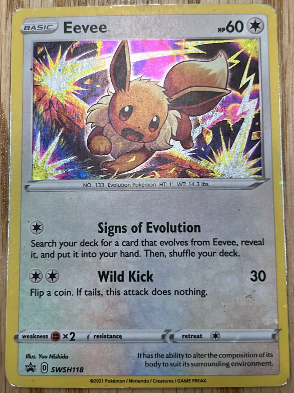Eevee SWSH118 Promo