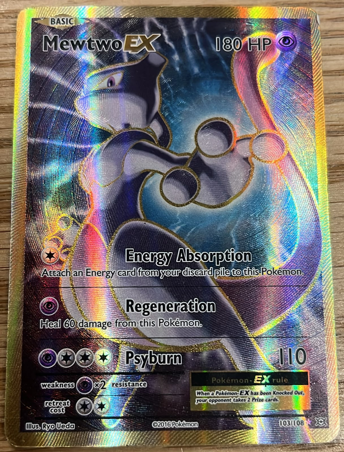 Mewtwo EX 103/108