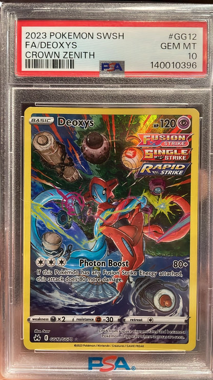 Deoxys GG12/G70 PSA 10