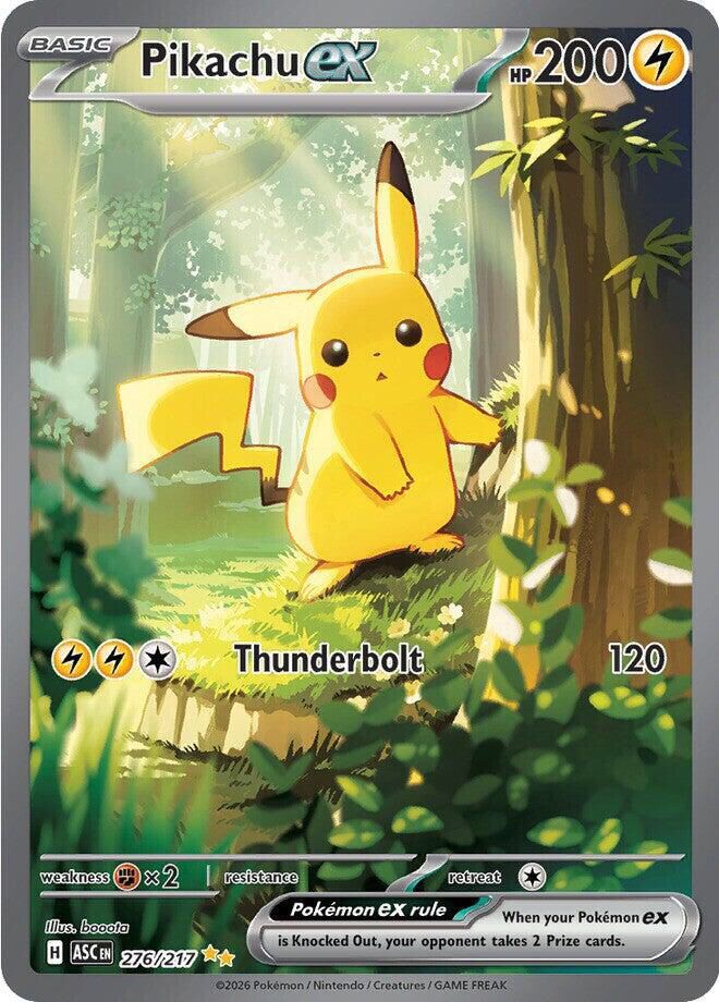 Pikachu EX 276/217