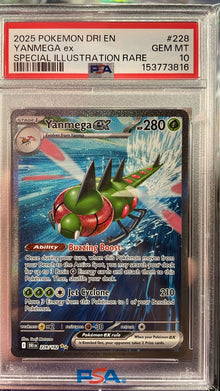 Yanmega EX 228/182 PSA 10