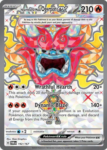Hearthfalme Mask Ogerpon EX 192/167