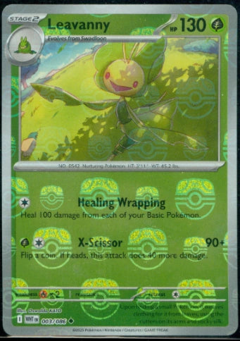 Leavanny 003/086 Master Ball