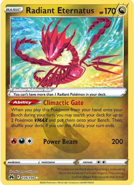 Radiant Eternatus 105/159