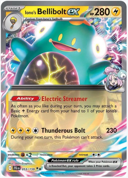 Iono's Bellibolt EX 053/159
