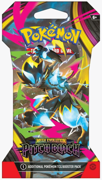 Pitch Black Sleeved Booster Pack