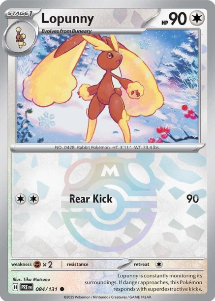 Lopunny 084/131 Master Ball
