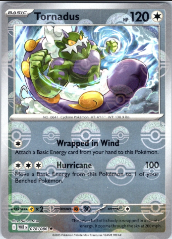 Tornadus 078/086 Poke Ball