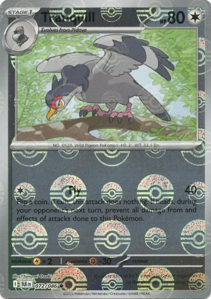 Tranquill 027/086 Poke Ball