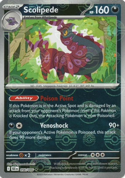Scolipede 056/086 Poke Ball