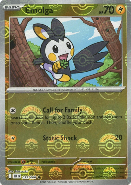 Emolga 029/086 Poke Ball