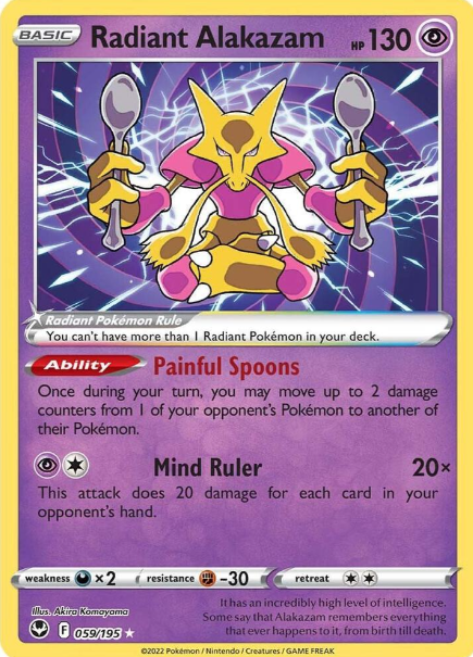 Radiant Alakazam 059/195