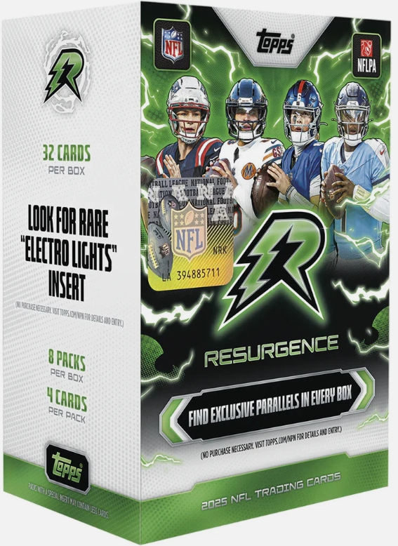 topps resurgense Football 2025 blaster box