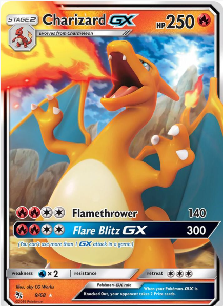 Charizard GX 9/68