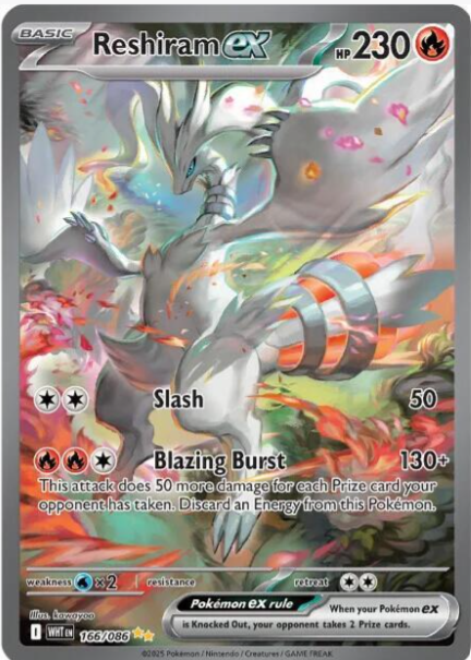 Reshiram ex - 166/086