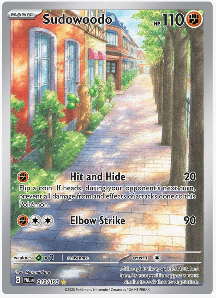 Sudowoodo 219/193